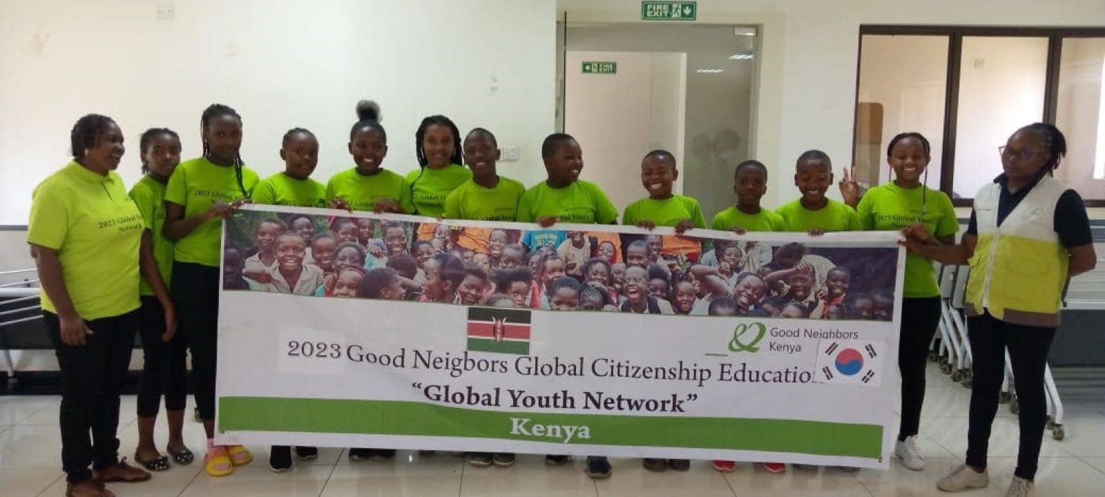 Members of the Global Youth Network at a global citizenship education event